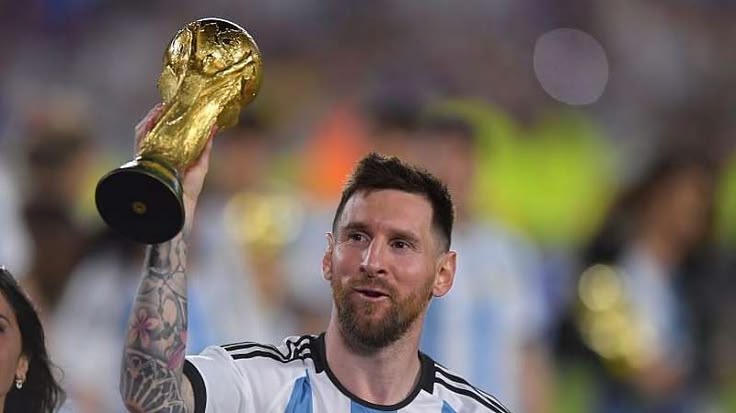 Lionel Messi leading Argentina at FIFA World Cup 2026 during his final World Cup appearance as defending champions.